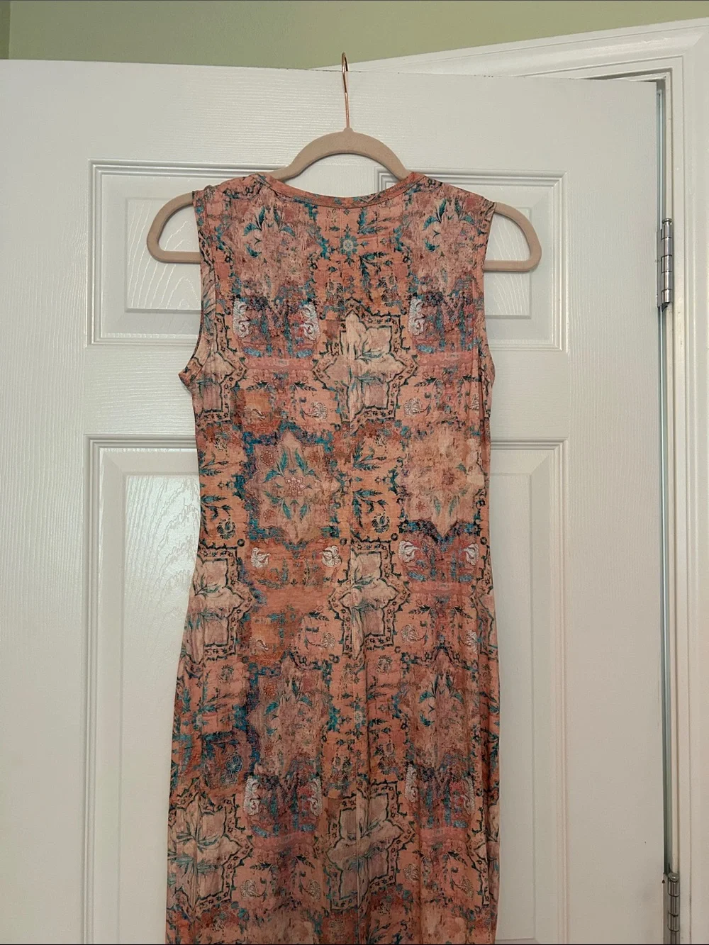 Peruvian Connection Halcyon Dress in Blush